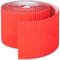 Pacon Corporation Pacon Bordette Decorative Border, 2 1/4" x 50' Roll, Flame Red 37036